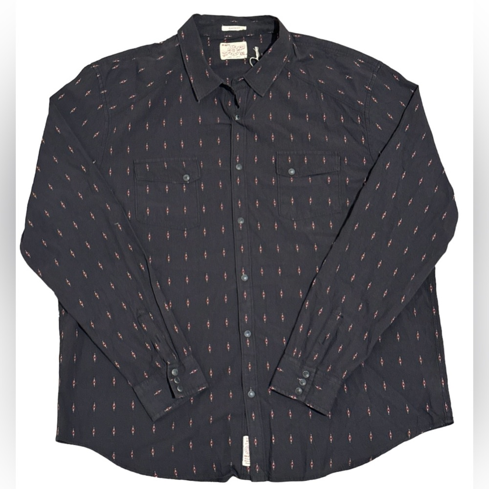Lucky Brand Western Long Sleeve Button Down Shirt Size XXL